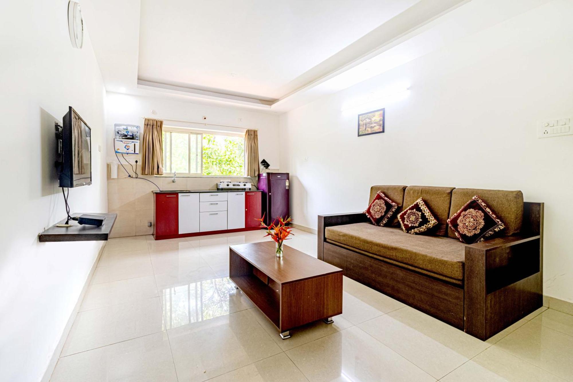 4Bhk Sparkling Apartment Near Beach Pool & Bar 2Bhkx2 Вагатор Номер фото