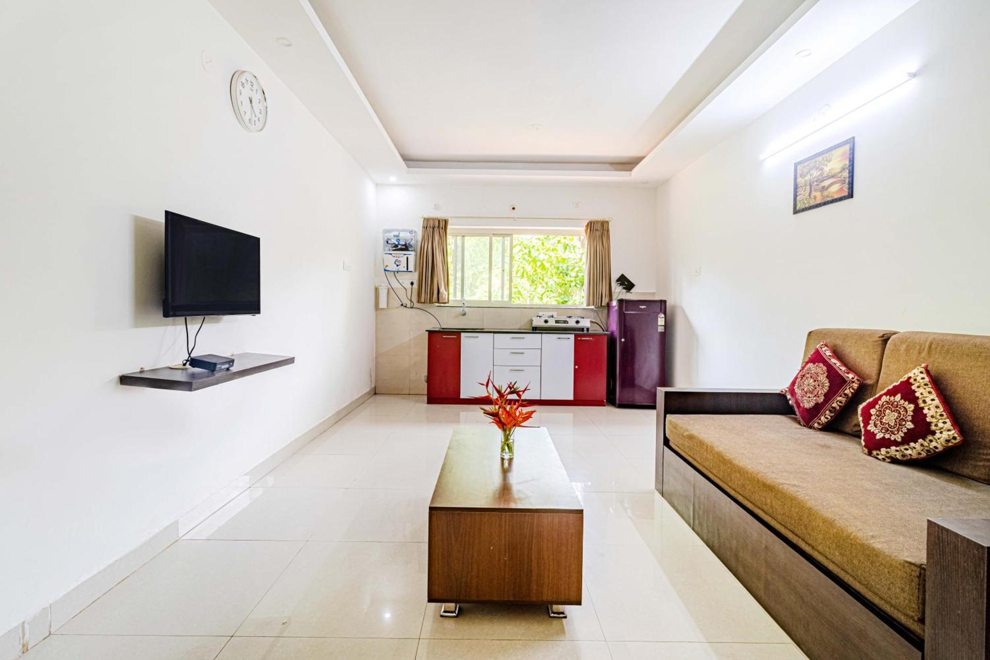 4Bhk Sparkling Apartment Near Beach Pool & Bar 2Bhkx2 Вагатор Экстерьер фото
