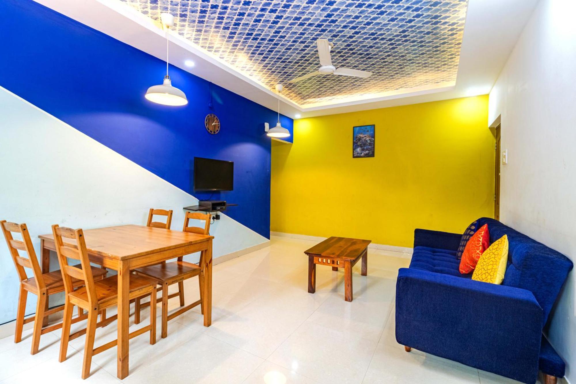 4Bhk Sparkling Apartment Near Beach Pool & Bar 2Bhkx2 Вагатор Номер фото
