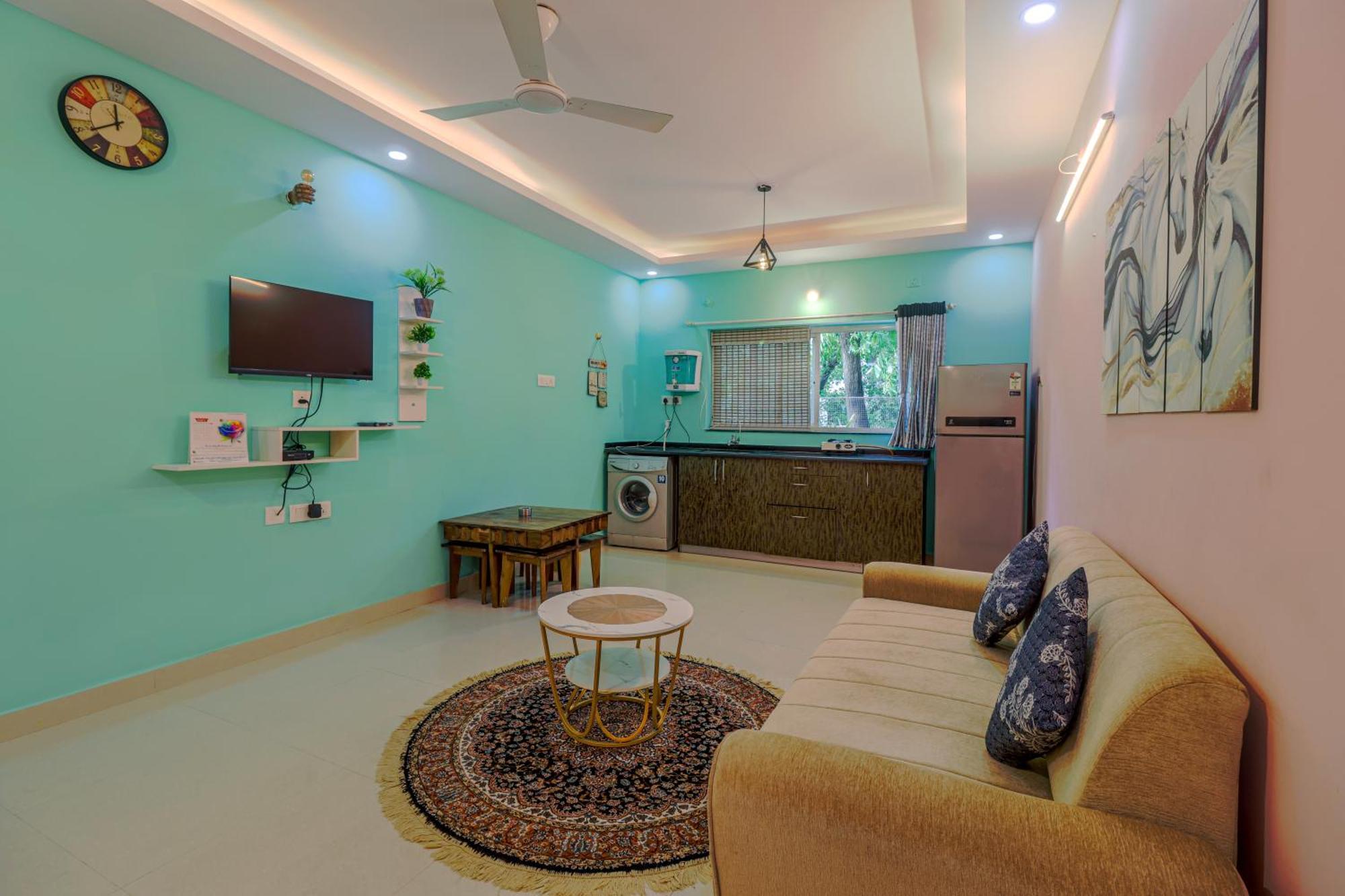 4Bhk Sparkling Apartment Near Beach Pool & Bar 2Bhkx2 Вагатор Экстерьер фото